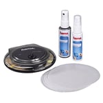 Hama Kit de nettoyage et de réparation pour CD/DVD (25 ml de pâte de réparation, 45 ml de liquide nettoyant, 1 coque de nettoyage, 5 chiffons, 8 pièces) Blanc/Bleu/Rouge/Noir