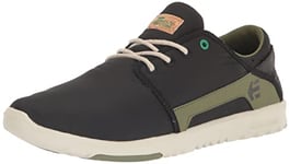 Etnies Men's Scout X TFTF Skate Shoe, Black/Olive, 7 UK