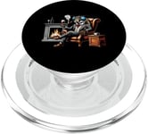 Boujee Gentle Insect by Fireplace PopSockets PopGrip for MagSafe