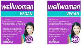Wellwoman Vitabiotics Vegan Tablets (Pack of 2)