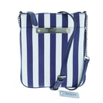 Guess Striped Handbag Britta Mini Ladies Crossbody Small Shoulder Bag ST669370