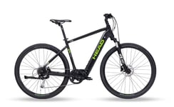 HEAD E I-Peak 2.0 Vélo de Cross électrique Adulte Unisexe, Noir Mat/Vert, 59