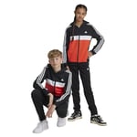 adidas Unisex Kids' Junior Tiberio 3-Stripes Colorblock Fleece Tracksuit, 15-16 Years