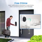 Wireless Doorbell Camera WiFi Video Doorbell Camera 2 Way Talking For Home