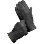 BROGER Alaska Gants de Moto pour Homme | Cuir de Vachette | Coutures extérieures | Doublure en Maille Respirante | Support pour écran Tactile