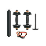 Kit hantlar + kettlebell - Xiaomi - Fed V2 - 10 kg - Svart/orange - Ergonomisk design