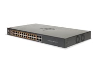 Cambium Networks Cnmatrix Ex1028-P - Switch - Styrt - 24 X 10/100/1000 (Poe+) + 4 X Sfp (Mini-Gbic) (Opplink) - Rackmonterbar - Poe+ (200 W)