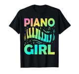 Music Lover Keyboard Pianist Funny Piano Girl Musician Gifts T-Shirt