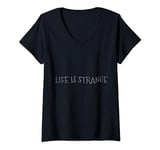 Womens Life is Strange Paisley Weird Tshirt V-Neck T-Shirt