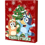 2024 Anime God Jul Adventskalender Leksak Cartoon Söta Adventsfigur Leksaker Jul Nedräkning Jul Barnpresenter (Bluey Hund Blind Box Typ B) Bluey Dog Blind Box Type B