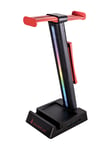 SUREFIRE - Vinson N2 Dual Gaming RGB MF Headset Stand, Black