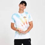 New Era NBA Tye Dye Tee Loslak Xpt T-Shirt à Manches Courtes Homme, Open Misc, S