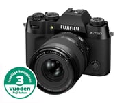 Fujifilm X-T50 + XF16-50mm F2.8-4.8 R LM WR, musta