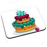 Tapis de souris Dessin gateau d'anniversaire gourmandise enfant