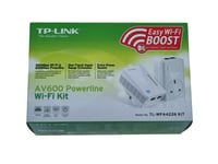 TP-LINK AV600 600Mbps Powerline & 300Mbps WiFi Kit TL-WPA4226 KIT - White