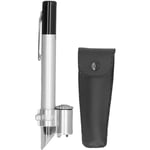 Microscope de Type stylo 50X, loupe de poche Portable à aspect clair avec échelle pour laboratoire, maison, bijouterie