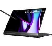 LG gram Pro 2-in-1 16T90SP 16" 2 in 1 Laptop - Intel®Core Ultra 7, 1 TB SSD, Black, Black