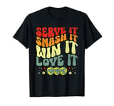 Serve It Smash It Win It Love It Beach Volleyball T-Shirt