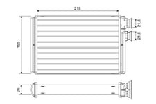 Varmeapparat register VALEO 811576