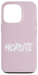 Coque pour iPhone 13 Pro Morute Aesthetic Poupée effrayante + Mignon Horreur Goth Dents