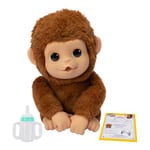 Little Live Pets - Mango, Le Singe Interactif, 50 Sons Interactifs et Mouvement de la Bouche, Aime Le Chatouiller et émet des Sons Joyeux Lorsque Vous touchez Le Pancin! Riche en Accessoires LP500000