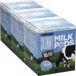 Milfresh Skinny Milk Pods - Dolce Gusto Compatible Milk Pods 3 Boxes x 16 Pods