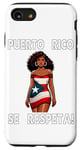 iPhone SE (2020) / 7 / 8 Puerto Rico Se Respeta Afro Boricua Lady PR Flag Case