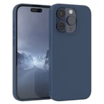 Phone Case for Apple IPHONE 15 Pro Silicone Cover TPU Protective Case Nightblue