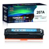 Tonerweb HP Color LaserJet Pro MFP M 283 cdw - Tonerkassett, erstatter 207A Cyan (1250 sider) W2211A 87547