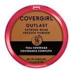 Outlast Extreme Wear 16HR Pressed Powder - 870 Toasted Almond by Covergirl for Women - 0.39 oz Powder