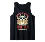 Funny llama apparently we are trouble when we are together Tank Top