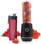 Blend Active - Black & Rose Gold - Personal Blender & Smoothie Maker - Portable 