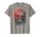 Sugar Skull Calavera Halloween Cool Human Skulls Skeletons T-Shirt