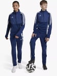 adidas Kids' Tiro24 AEROREADY Winterised Tracksuit Bottoms, Navy