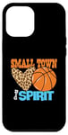 iPhone 12 Pro Max Small Town Big Spirit Basketball Heart Case