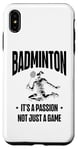 iPhone XS Max I Don't Always Play Badminton But When I Do I Smash It Case