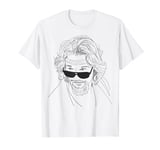 The Big Lebowski The Dude Outline Portrait T-Shirt