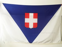 DRAPEAU DÍ?PARTEMENT DE LA SAVOIE 90x60cm - DRAPEAU DÍ?PARTEMENT SAVOYARD 60 x 9