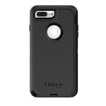 OtterBox Defender Series Coque pour iPhone 8 Plus & iPhone 7 Plus (Seulement) - Emballage sans s'énerver - Noir