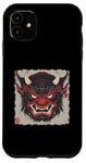 iPhone 11 Oni Yokai Devil Mask Japanese Art Samurai Ukiyo-e Case