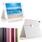 Housse nouvel Apple iPad Air 10,5 2019 Wifi - 4G/LTE blanche avec Stand - Etui coque blanc de protection tablette New iPad Air 3 2019 10.5 pouces - accessoires pochette XEPTIO case