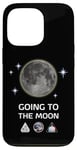 Coque pour iPhone 13 Pro Lancement officiel de fusée sur la lune