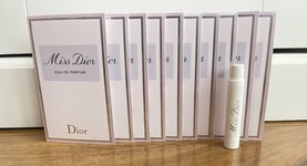 Miss Dior EAU DE PARFUM (10x1ml Size Sample Spray) EDP Ladies