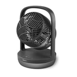 Ventilateur de table oscillant Philips série 3000. Puissant et ultra-silencieux. 23 dB. Circulation de l'air. Inclinaison réglable à 180°. Pour la maison et le bureau. CX3050, Noir.