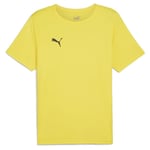 PUMA Matchtröja teamRISE - Faster Yellow/Svart, storlek X-Small