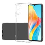 OPPO A18 Soft Gel Case Clear