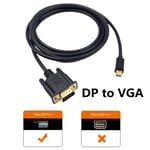 1.8M Mini Displayport To Vga Cable Adapter 1080P To Vga Adapter Hdtv Di GFL