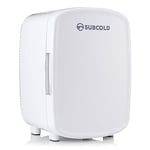 Subcold Luxe9 Mini Fridge | 9L Portable Thermoelectric AC Power Mini Cooler | Small Mini fridge for bedrooms quiet for Offices, Beauty, Skincare & Cosmetics (White)