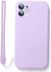 Compatible Coque Avec Huawei Mate 20 Silicone Bracelet Coque,Anti-Rayure Anti Choc Gel Ultra Fine ¿¿Tui En Silicone Liquide Protection T¿¿L¿¿Phone Huawei Mate 20 -Violet