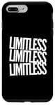 iPhone 7 Plus/8 Plus One Word Funny Text Design Of Limitless Quotes Case